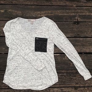 SOLD Forever 21 heathered grey tee